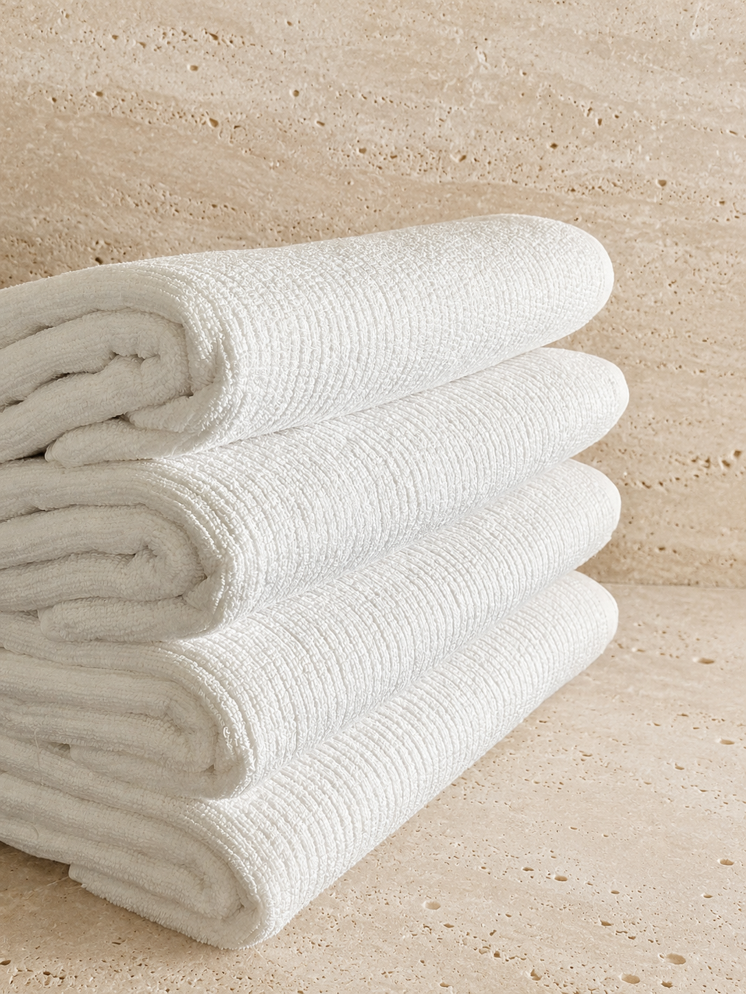 Drap de bain Palace à relief 100% coton Collection Hôtelière 600g/m²
