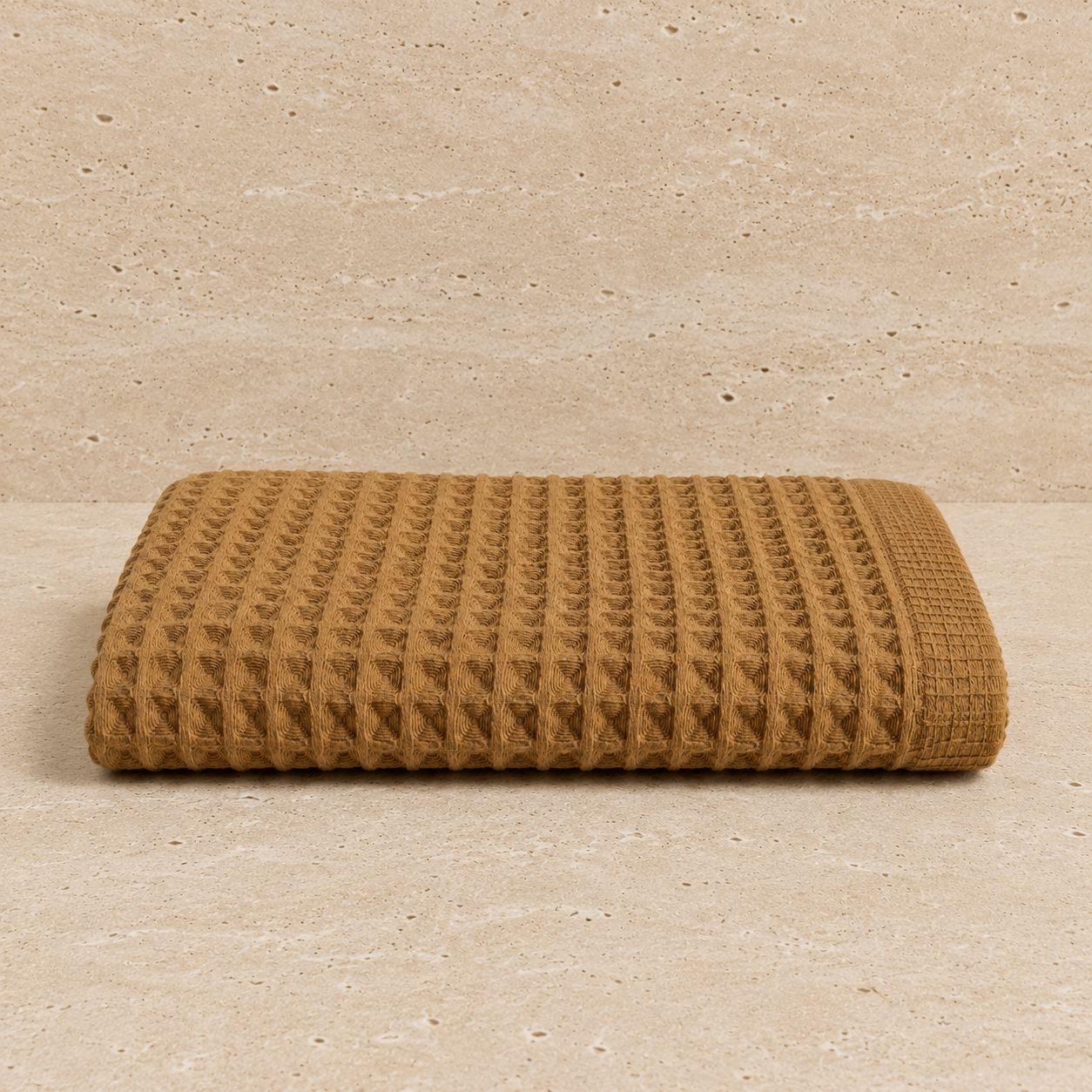 Drap de bain coton Nid d'Abeille Gris Foncé