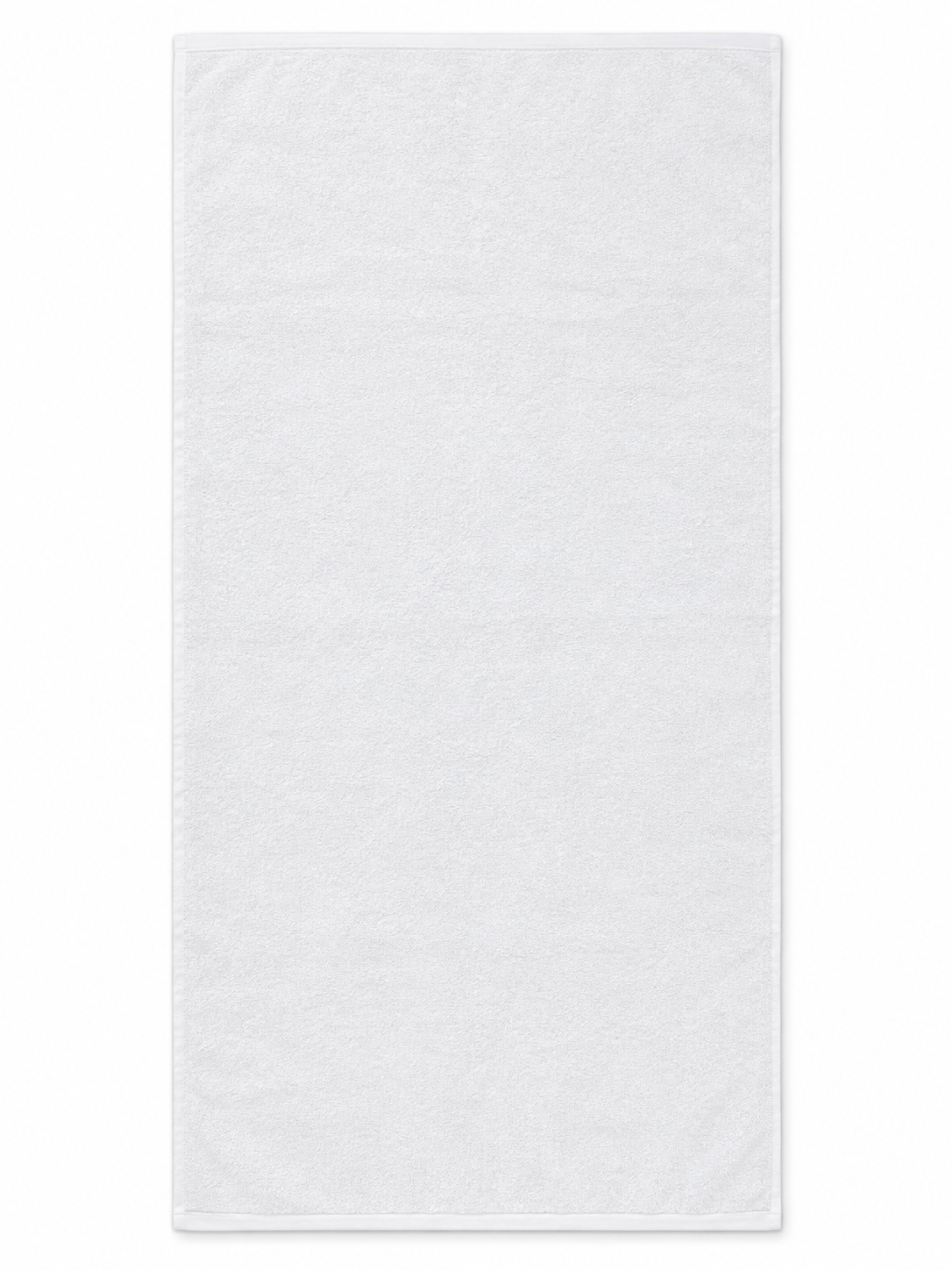 Drap de bain Blanc 70x140 100% coton qualité hôtelière 450g/m²