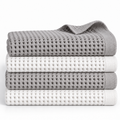 Draps de Bain Nid d’Abeille 80x160 cm – Collection Duo