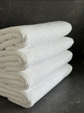 Drap de bain Palace à relief 100% coton Collection Hôtelière 600g/m²